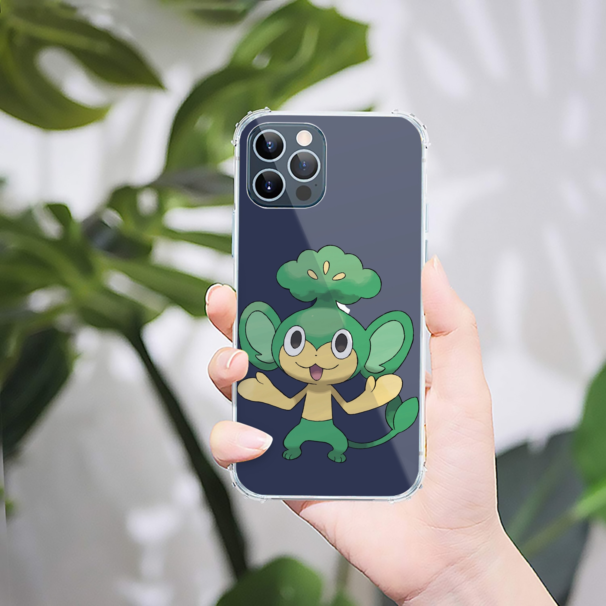 （画像用） ポケットモンスター Pokémon 【iPhone 12シリーズ対応】透明スマホケース（クリアソフトケース）